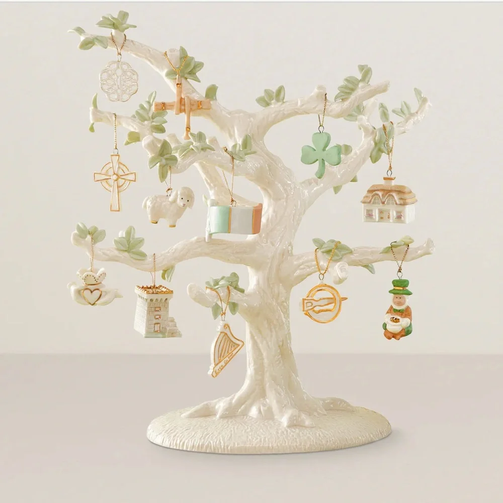 LenoxLuck of the Irish 12-Piece Ornament Set: Hard To Find - Brand New In Box - Picture 4 of 5